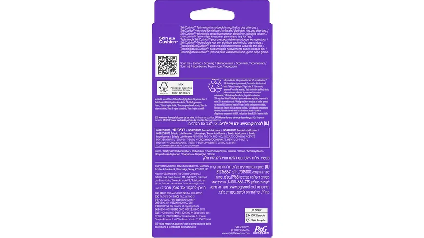 Gillette Venus Rasierer Deluxe Smooth Swirl