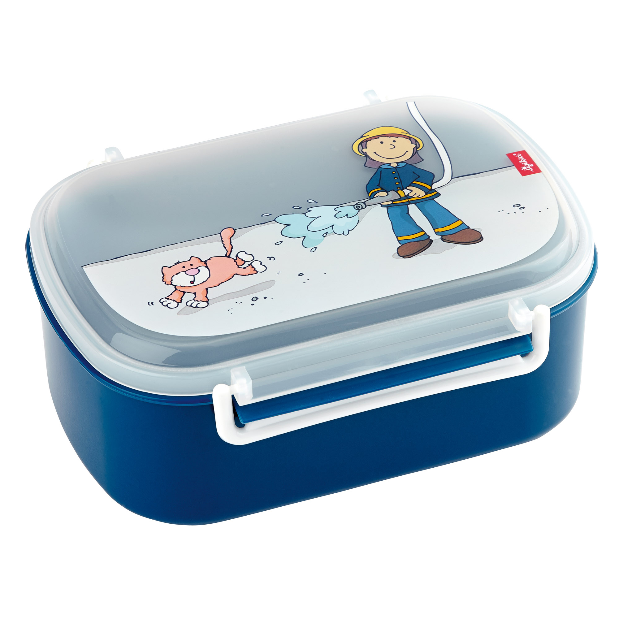 Kinder Brotzeitbox für Jungen, Frido Firefighter