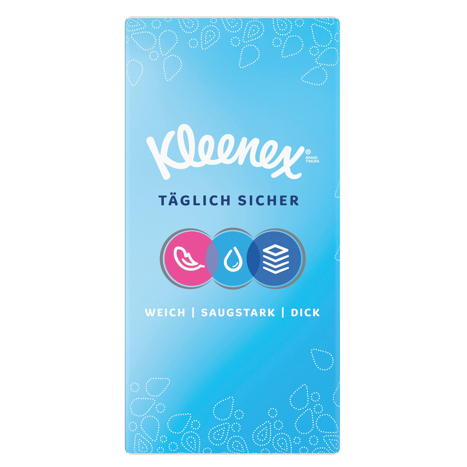 Kleenex Täglich Sicher Taschentücher 4-lagig 10 x 30 Päckchen à 9 Tücher