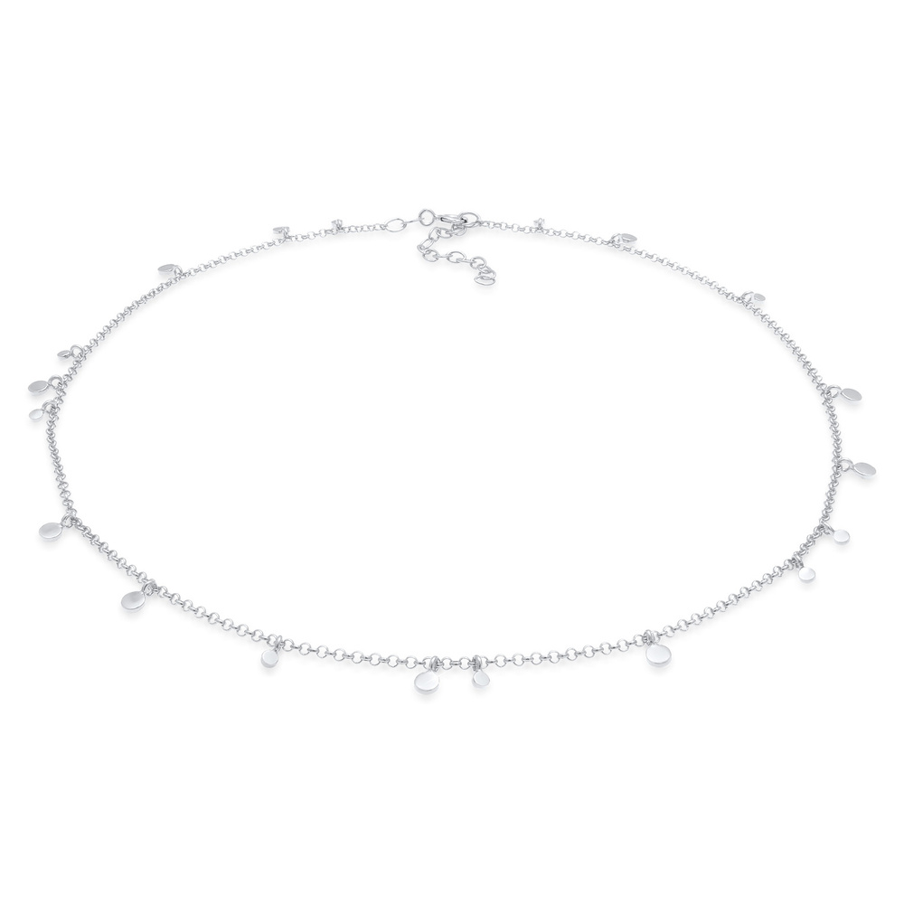 Elli Elli Collier Pièce de plaquette pour le collier féminin Geo Look Trend Blogger en collier