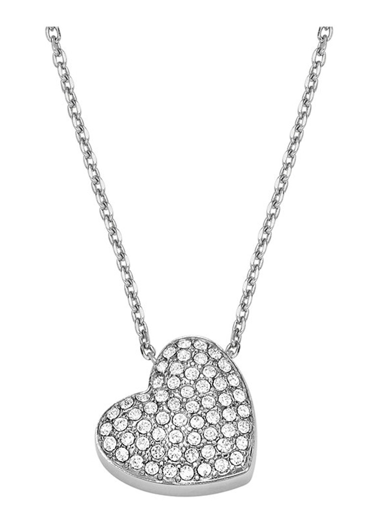 Collana Fossil Sadie con pietra di vetro JF04674040