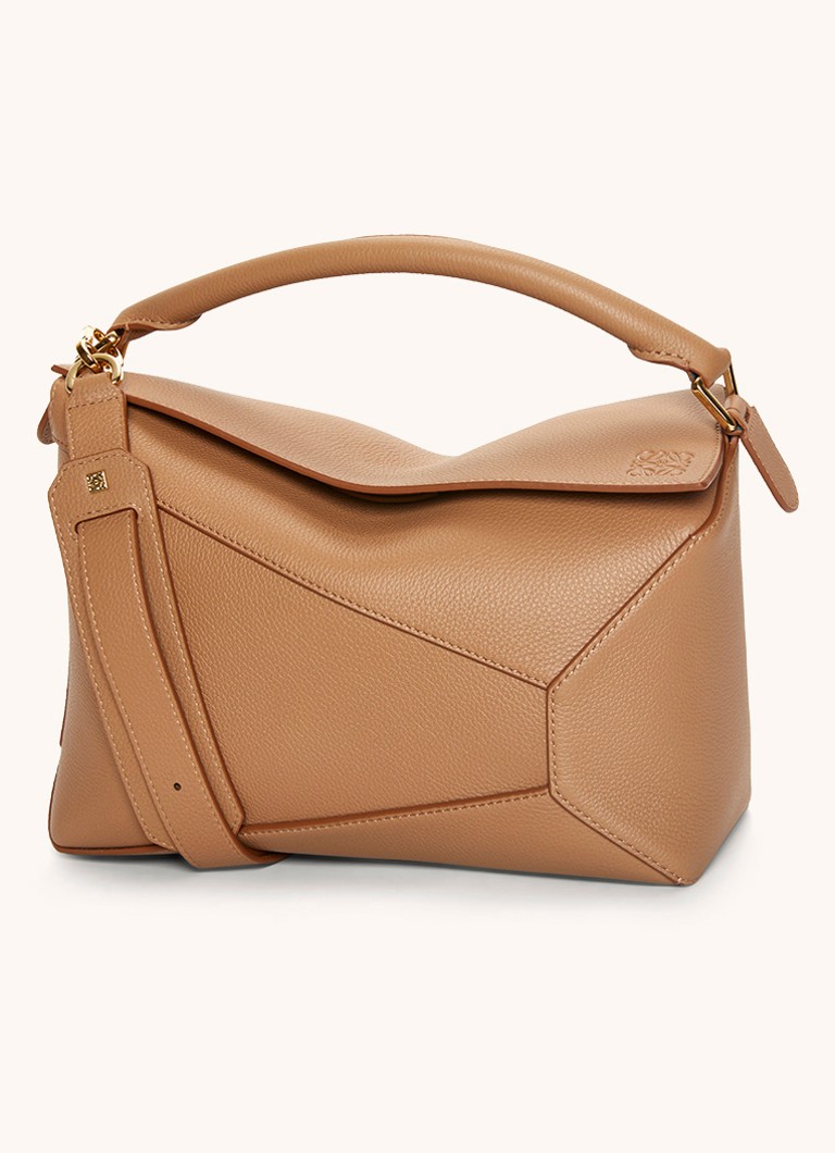 LOEWE Puzzle Edge -olkalaukku vasikannahkaa