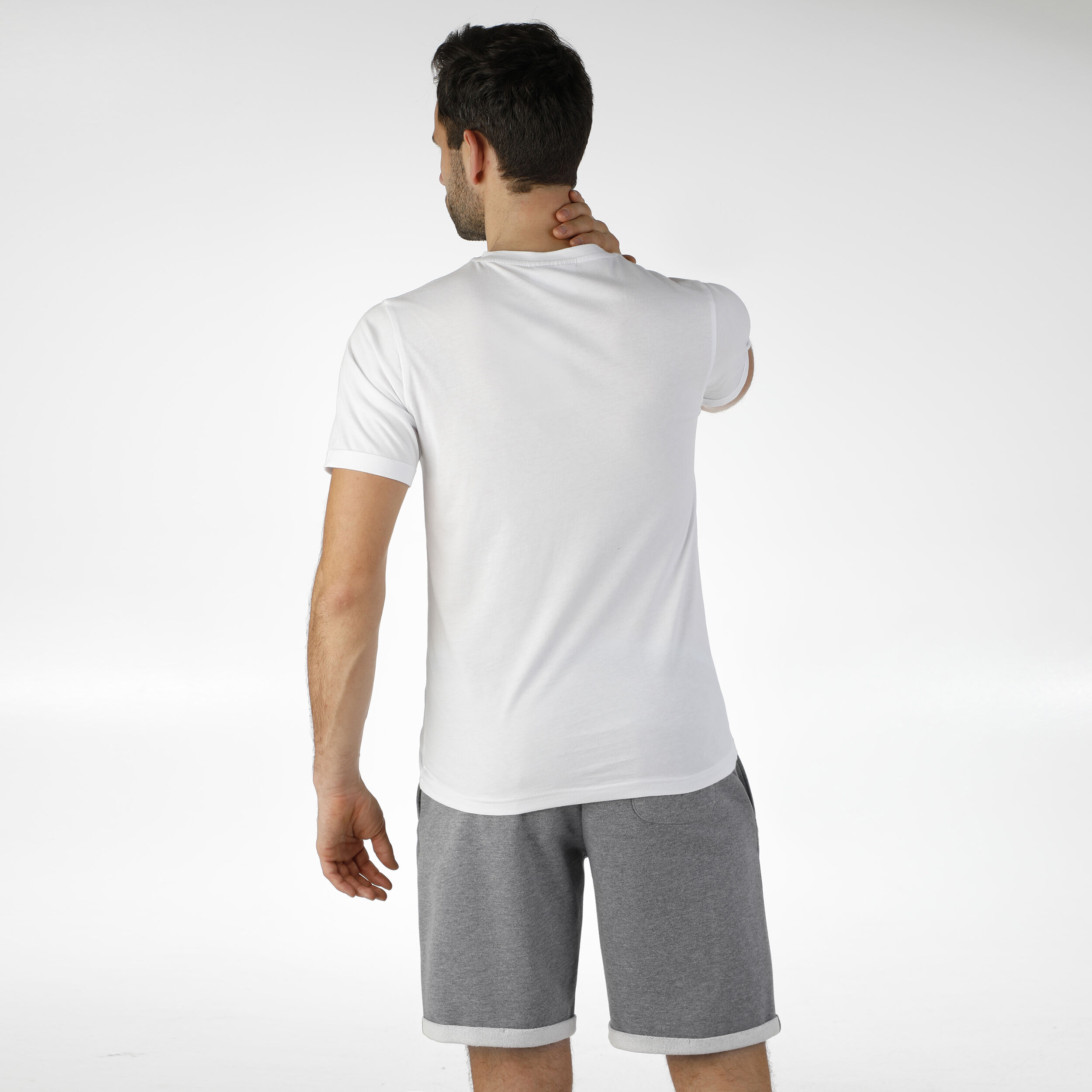 Ocean Cotton Shorts Herren - Grau, Blau