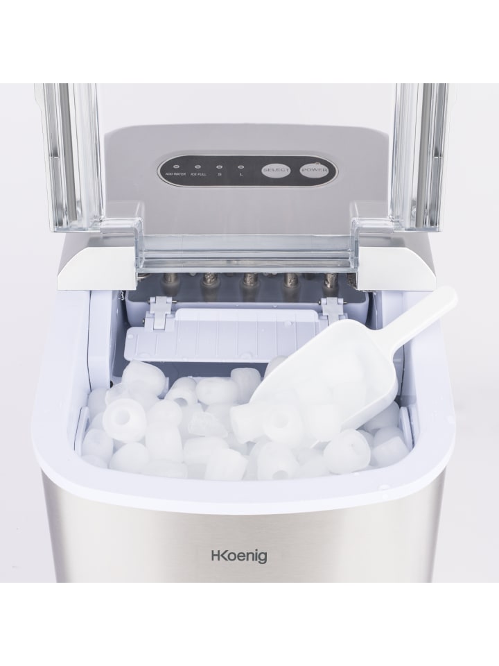 HKoenig Eiswürfelmaschine KB20 in Silber günstig kaufen onesize