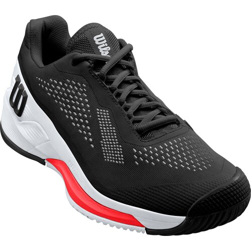 HERREN TENNISOUTDOORSCHUHE RUSH PRO 4.0 BK/WH/POPPY RED