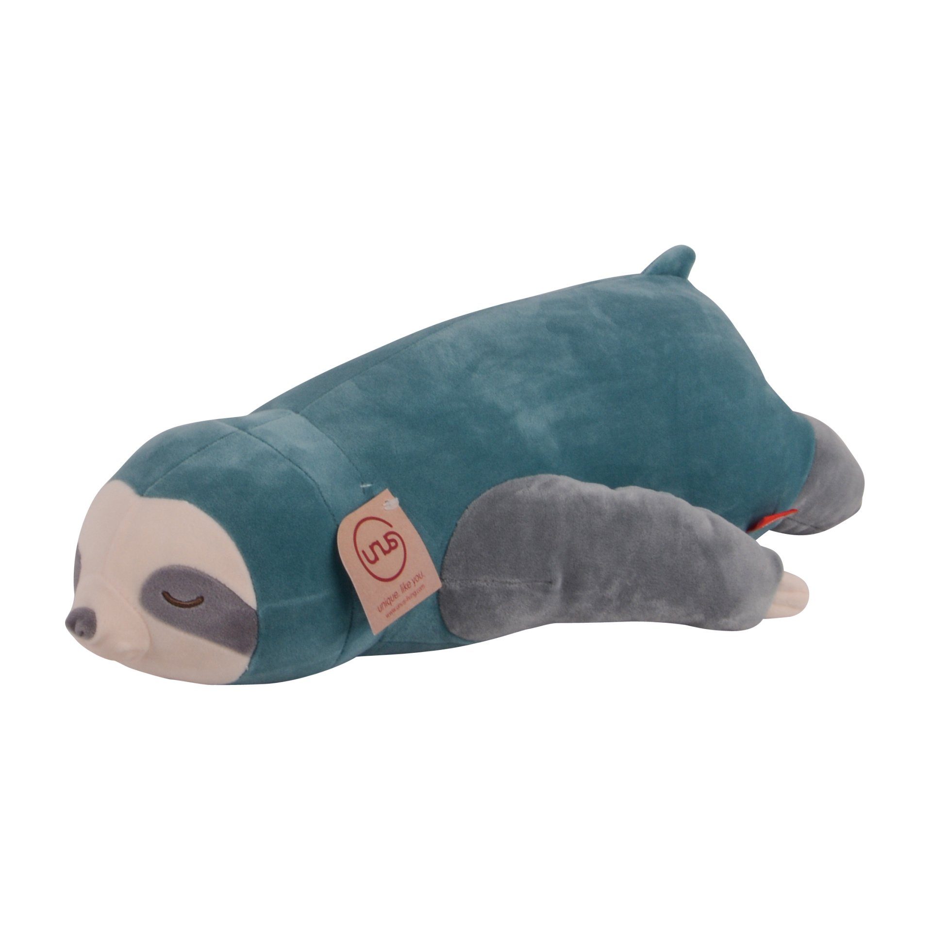 UNUS HOME Seitenschläferkissen Faultier Kissen, 1-tlg., 50 cm, Lagerungskissen Stillkissen Kissen für Kinder Dekoration extrem weich
