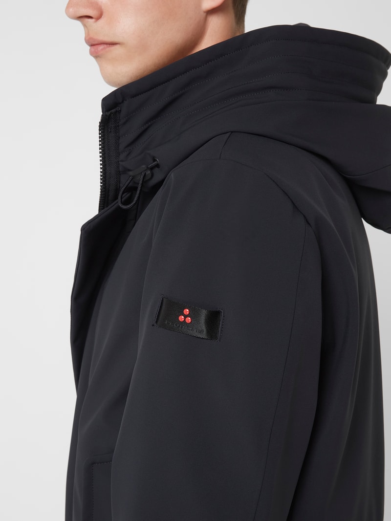 Parka mit Wattierung Modell 'Kaska' in schwarz