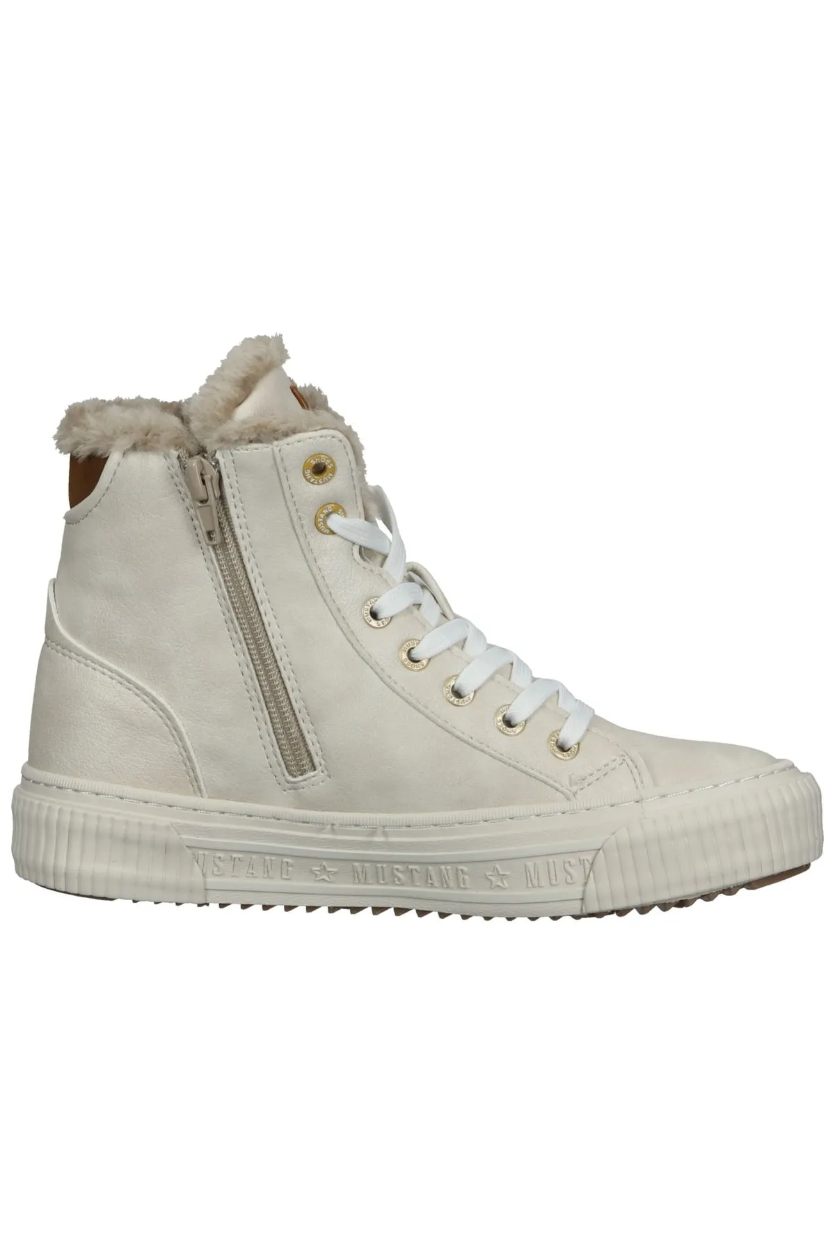 Mustang  Sneaker - Beige - Flacher Absatz