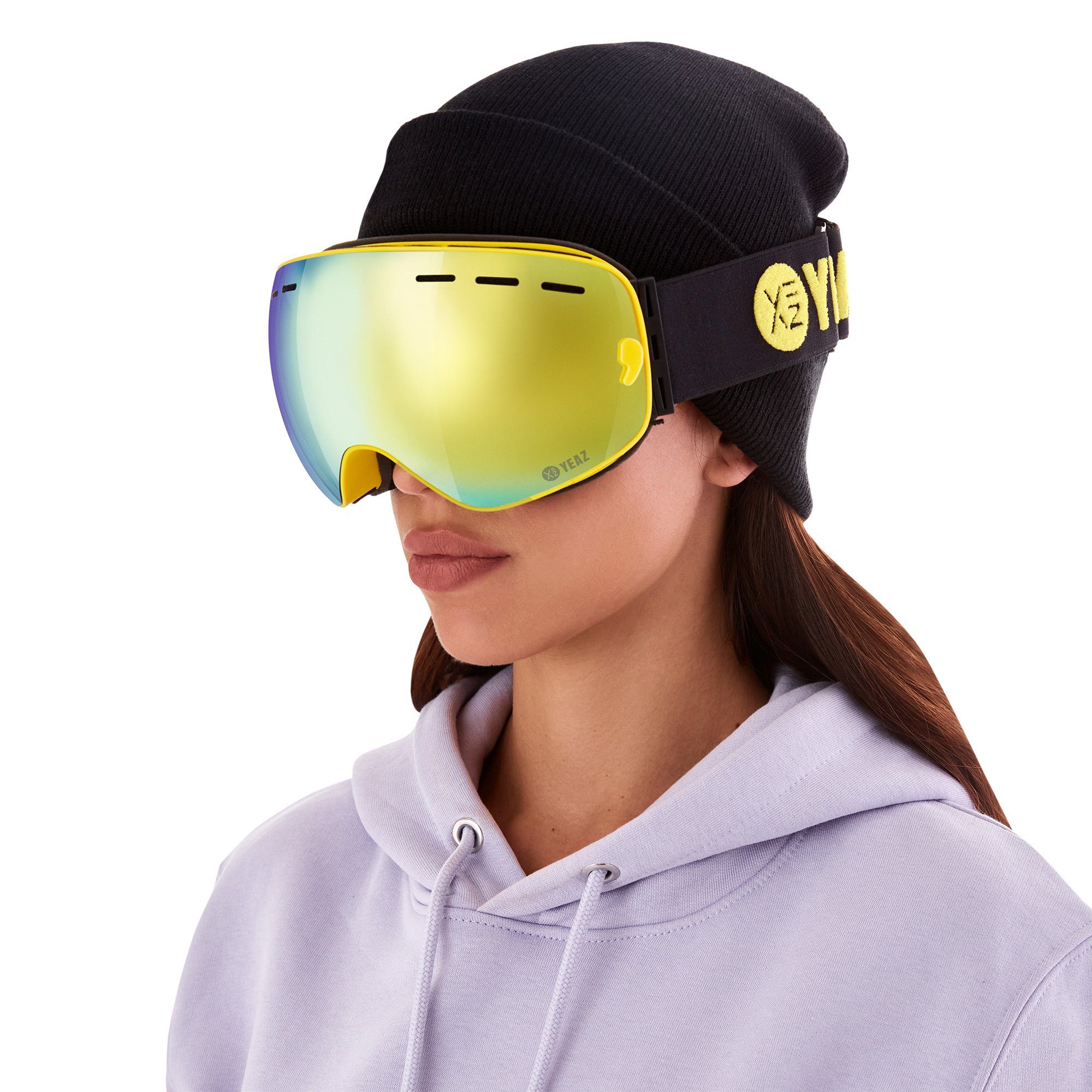 YEAZ Skibrille XTRM-SUMMIT, Premium-Ski- und Snowboardbrille für Erwachsene und Jugendliche