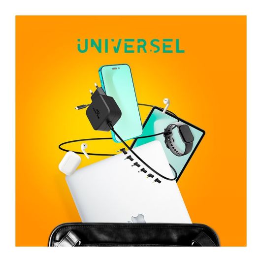Încărcător universal ADVANCE PC USB-C 70W 6 accesorii