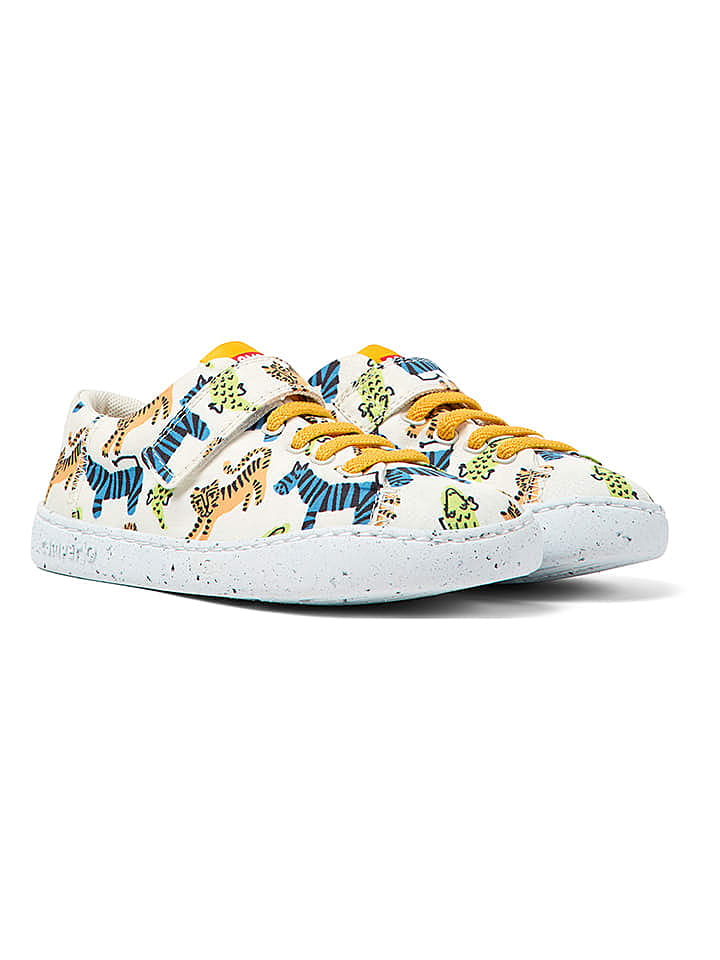 Camper Sneakers in Weiß/ Gelb günstig kaufen 32