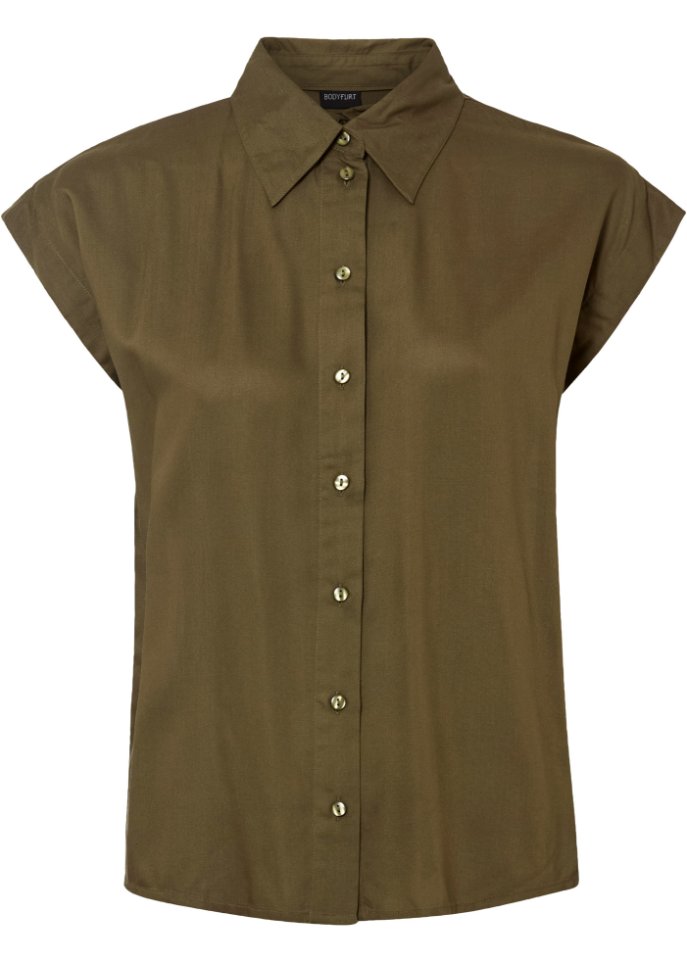 Bluse in Boxy-Form