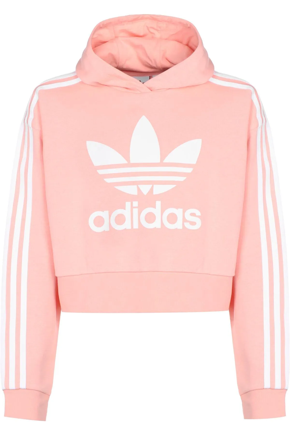 adidas  Damen adidas Cropped Hoodie Kinder