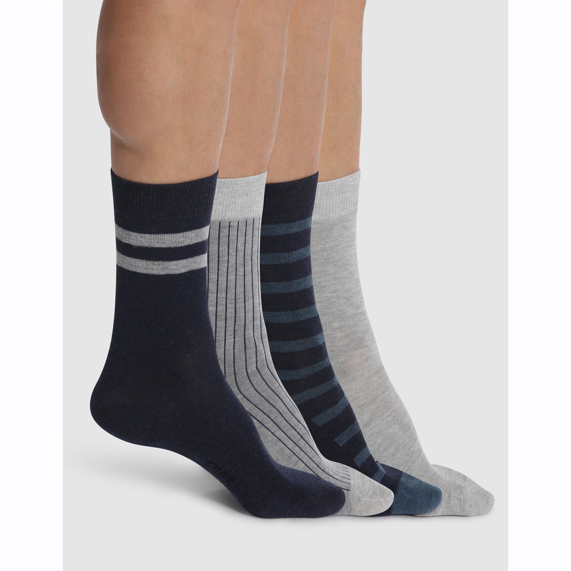 Mi-chaussettes EcoDIM style