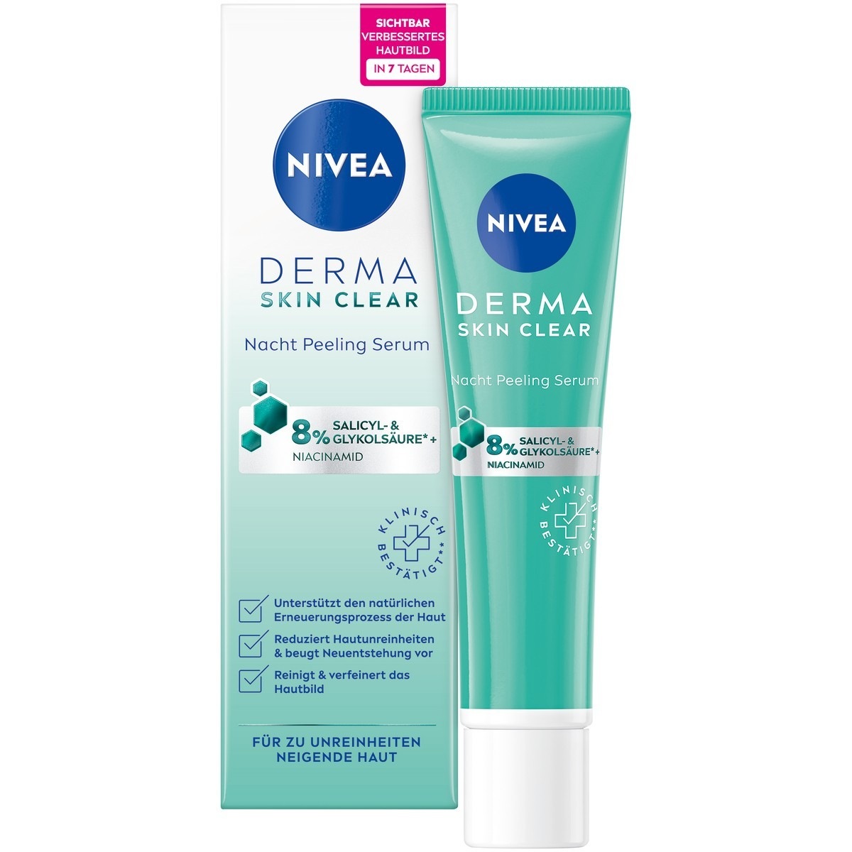 Derma Skin Clear Nacht Peeling Serum