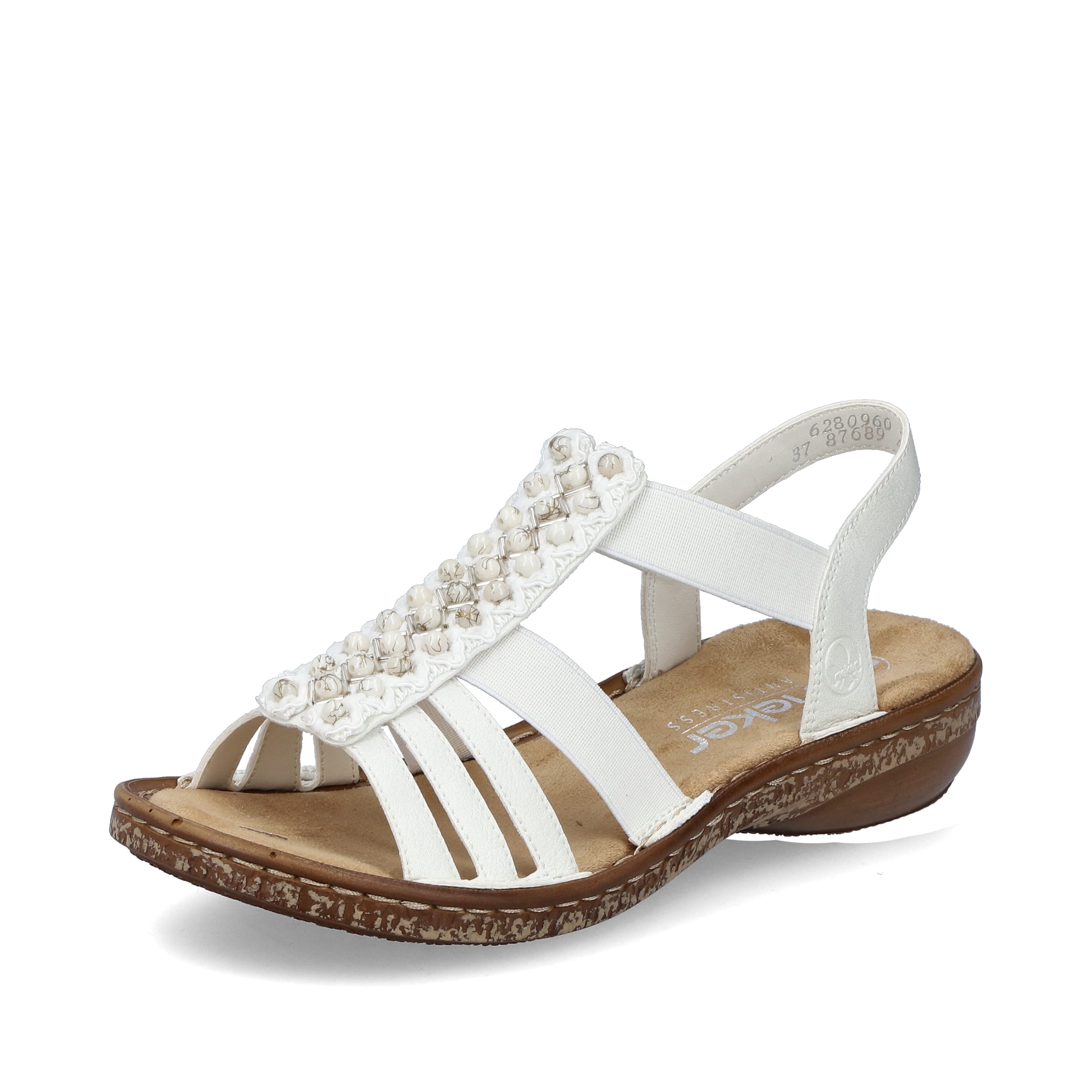 Rieker Damen Riemchensandalen hellbeige