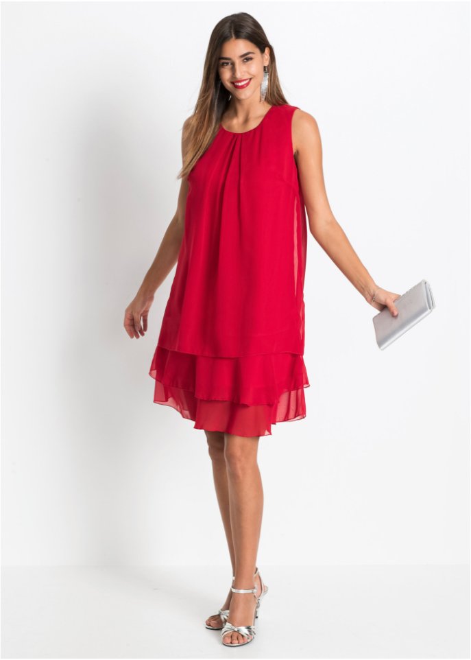 Chiffon-Kleid