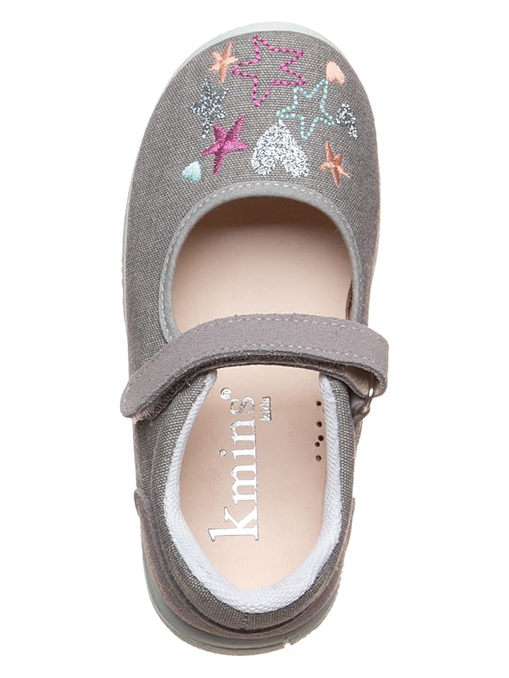 kmins Spangenballerinas in Grau günstig kaufen 28