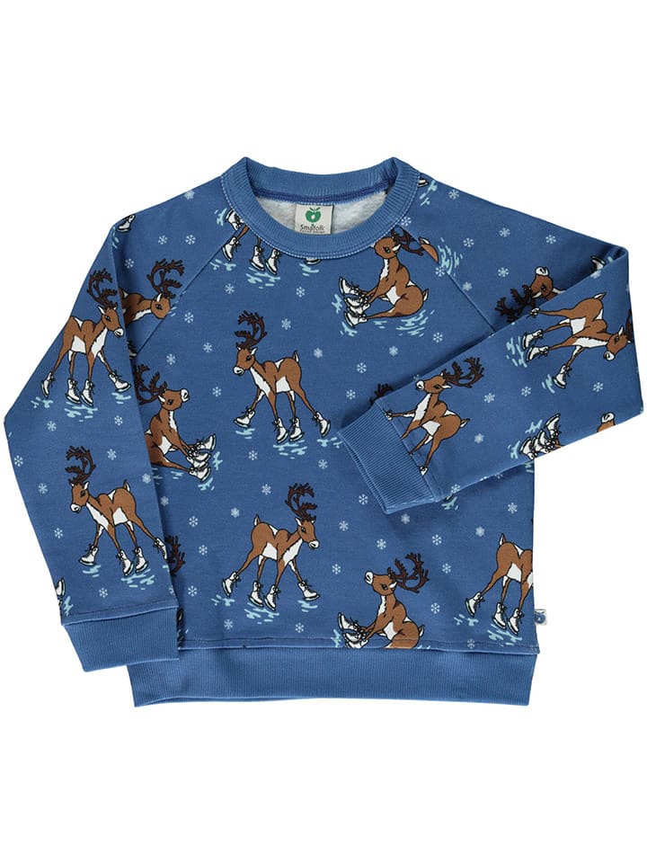 Småfolk Sweatshirt in Dunkelblau günstig kaufen