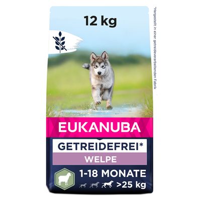 Eukanuba Grain Free Puppy Large Breed Lamm