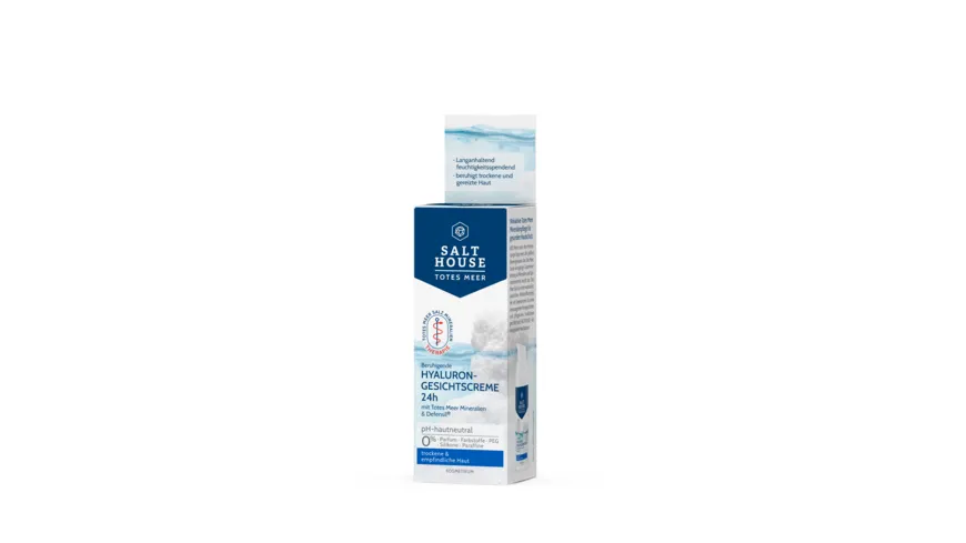SALTHOUSE Totes Meer Therapie Hyaluron-Gesichtscreme 24h 50 ml