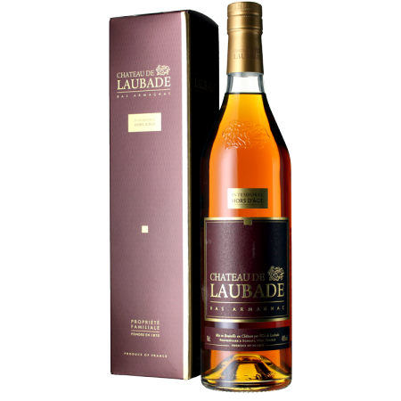 ARMAGNAC INTEMPOREL HORS D AGE 12 ANS - CHATEAU DE LAUBADE - EN ETUI