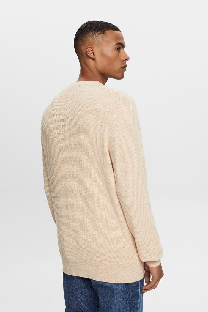 Cardigan mit V-Ausschnitt, 100 % Baumwolle