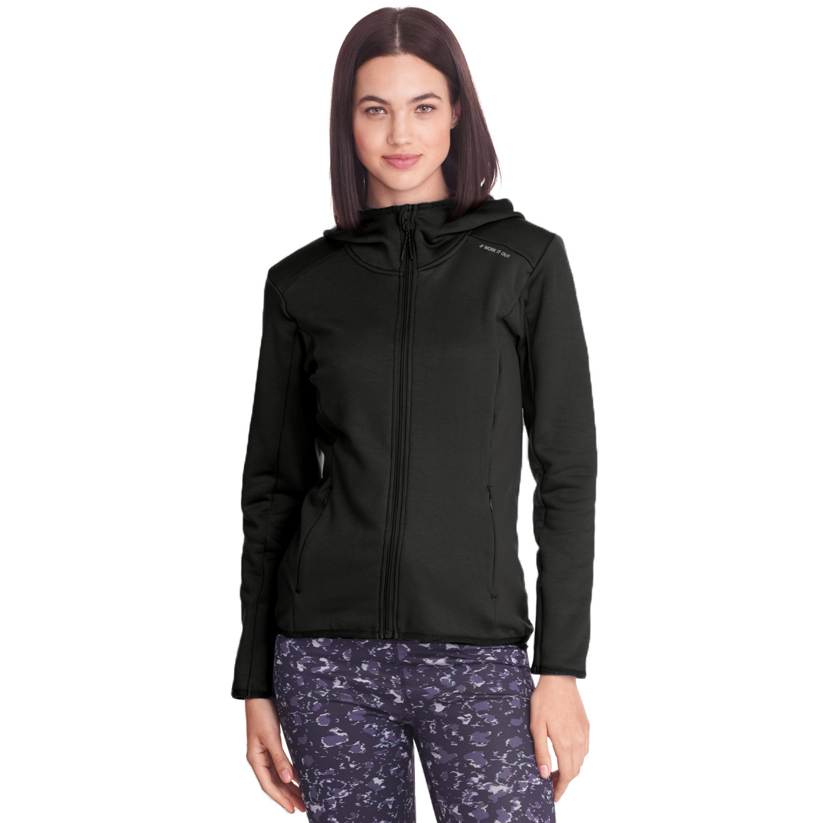 Damen Sport-Jacke mit Reißverschlusstaschen