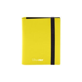 UP - 2-Pocket PRO-Binder - Eclipse Lemon Yellow