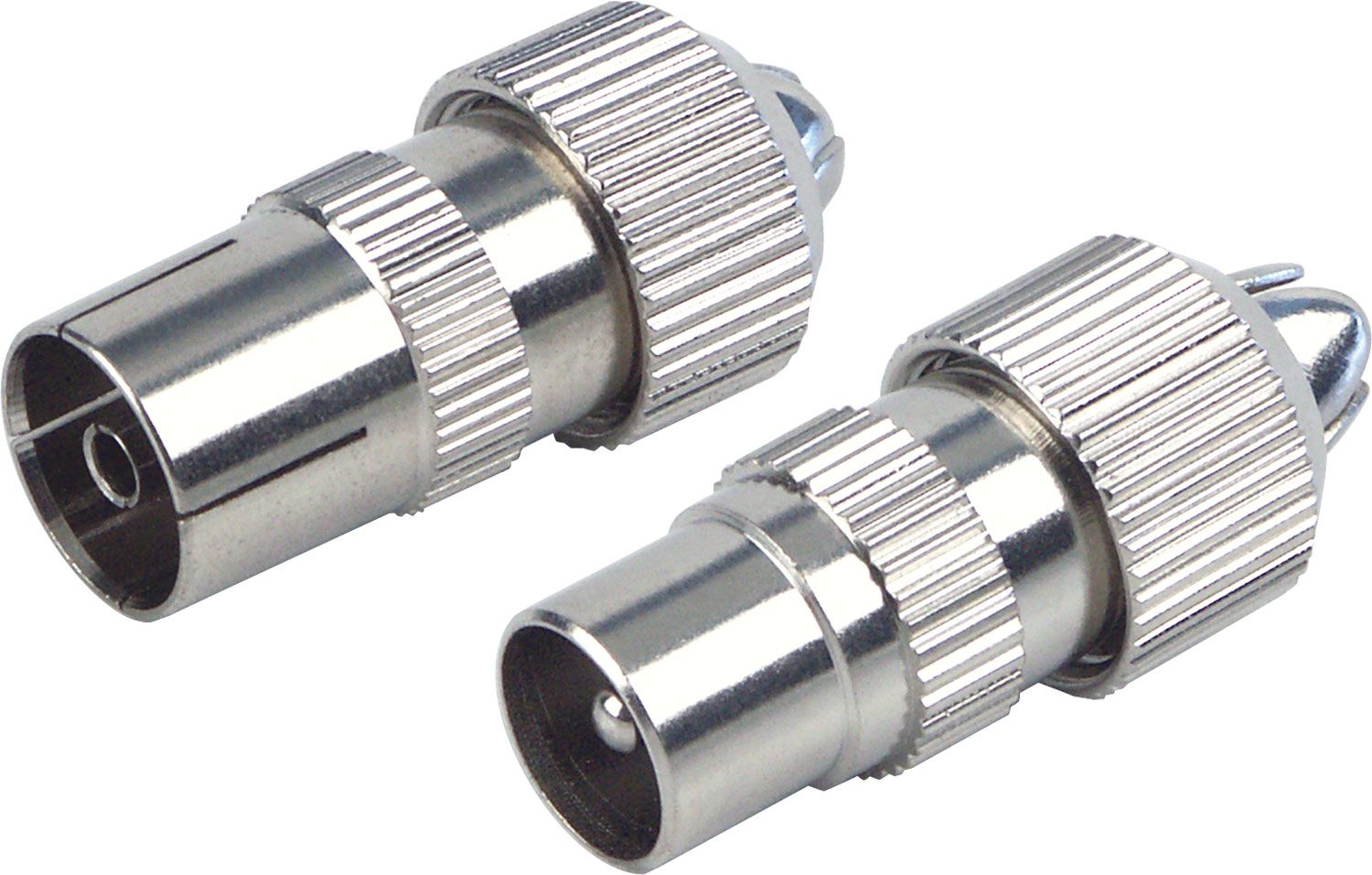 Schwaiger KST1525 Metall IEC Koax-Stecker Set