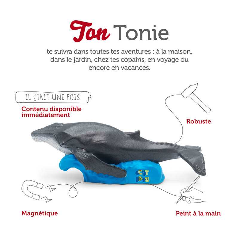 Figurine Tonie, C'est toujours pas sorcier, plongée dans les océans Tonies
