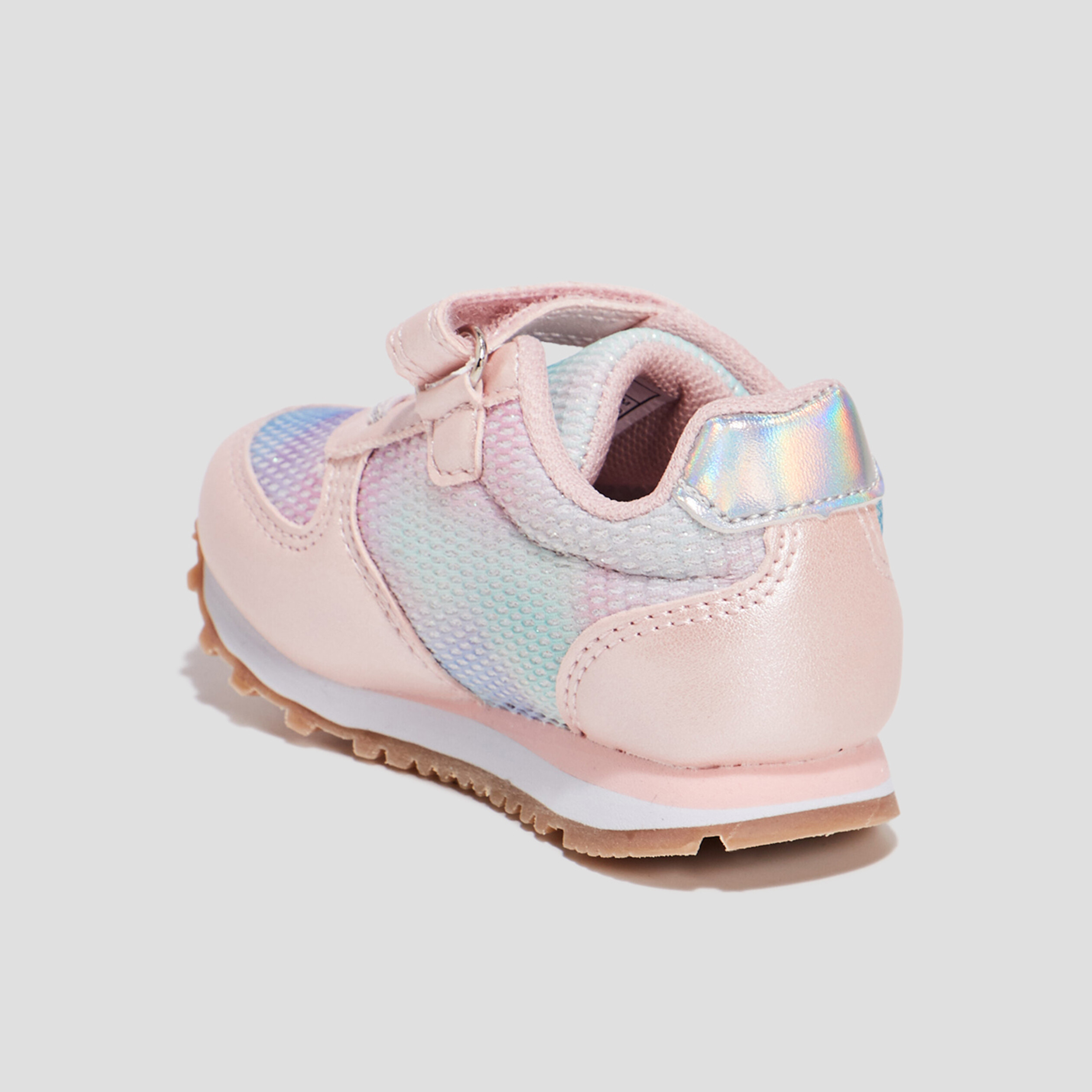 Baskets running à scratchs multicolore bébé fille | La Halle