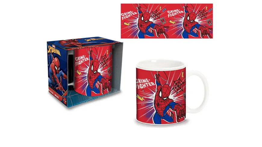 Spiderman Tasse Crime Fighter