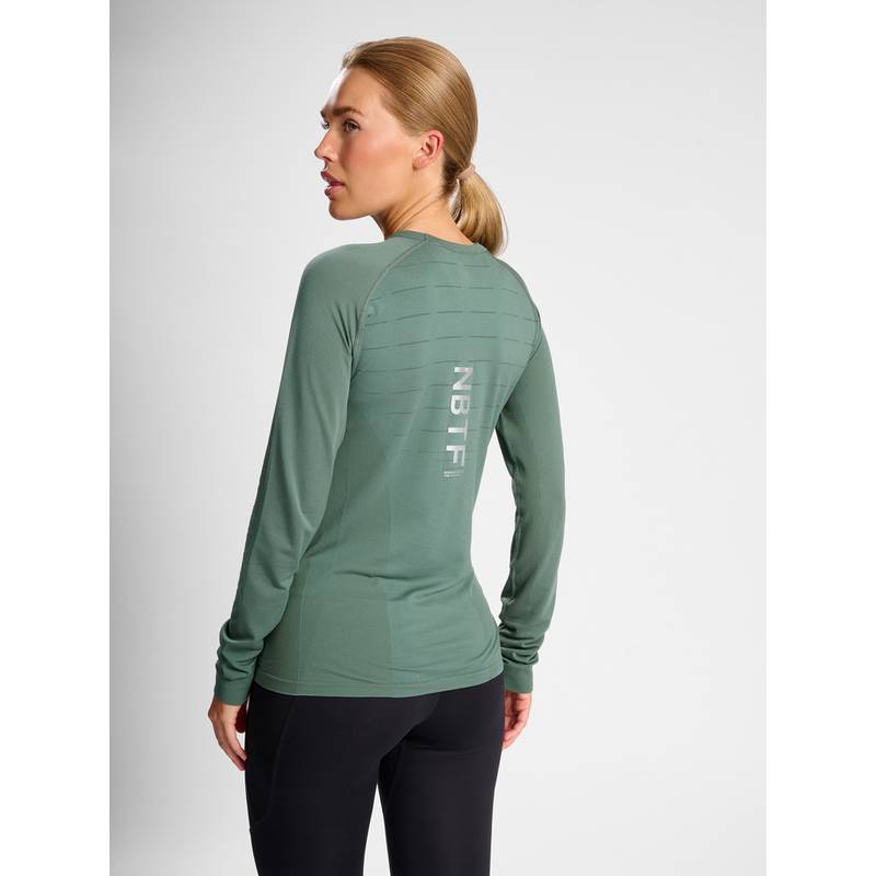 Newline nwlPACE LS SEAMLESS WOMAN T-Shirt Damen