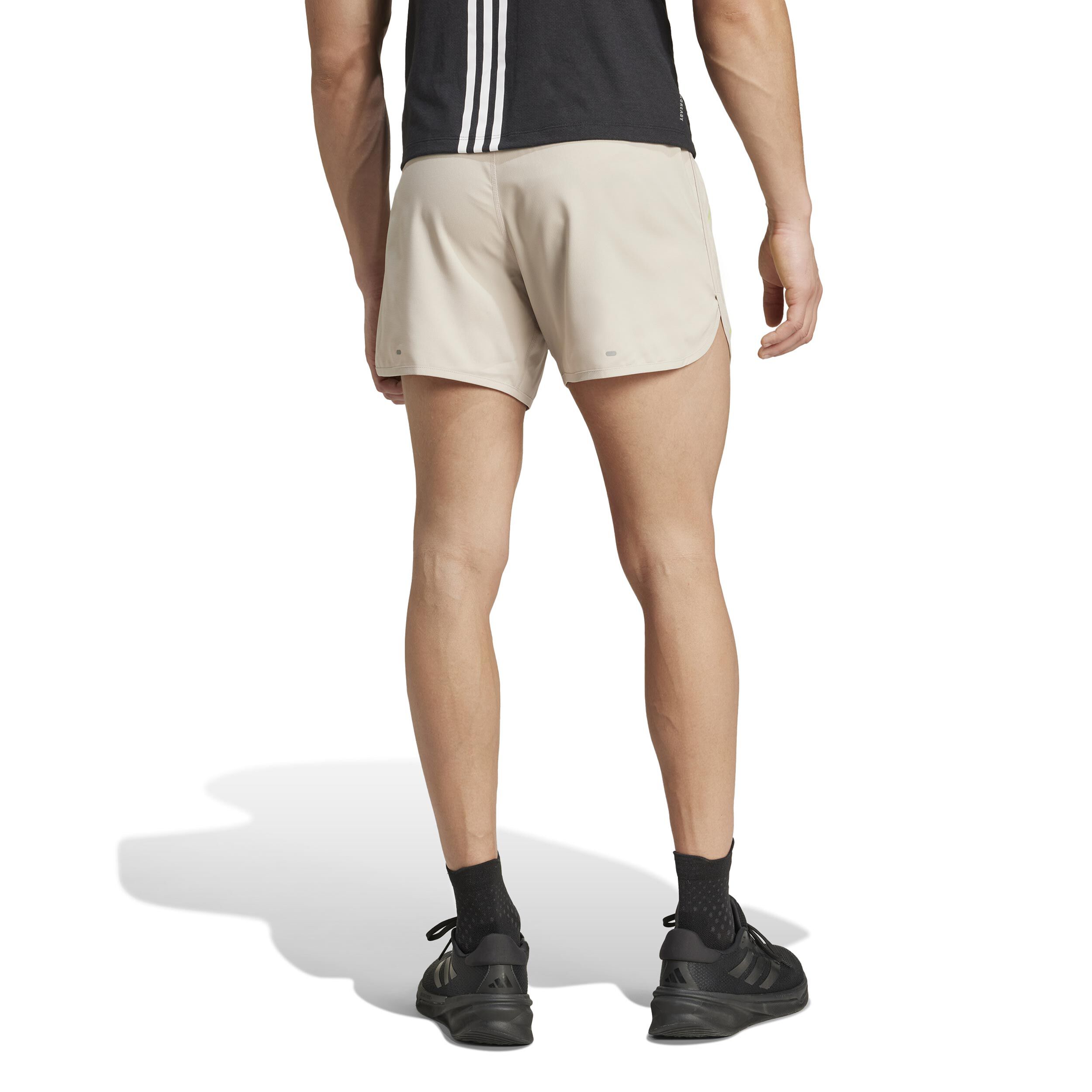 Own The Run 3S Laufshorts Herren - Beige