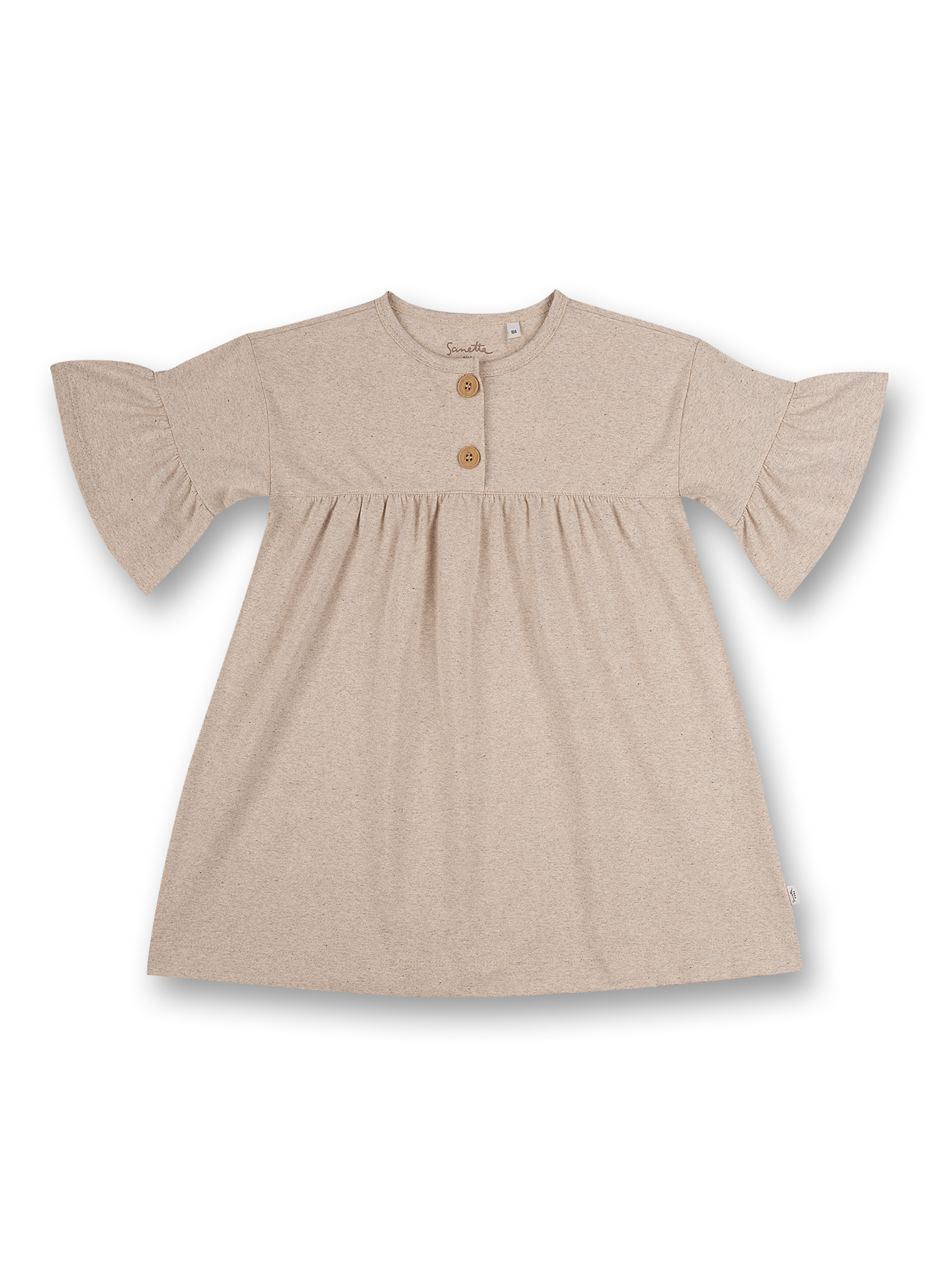 Mädchen-Kleid Beigemelange