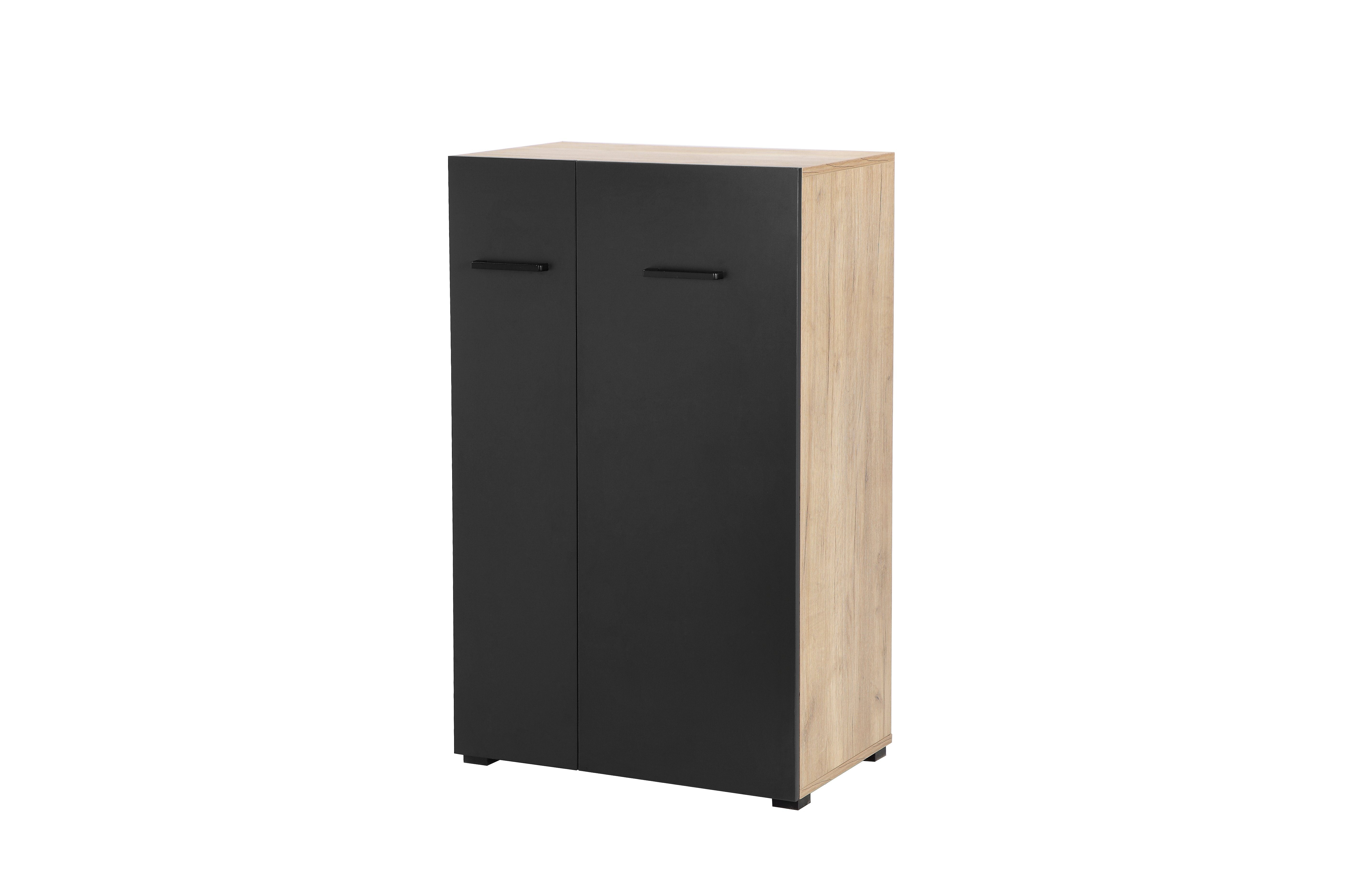 Places of Style Aktenschrank Moid; Mehrzweckschrank, moderne Kommode mit viel Stauraum, Maße 64,5 x 41,5 x 106 cm