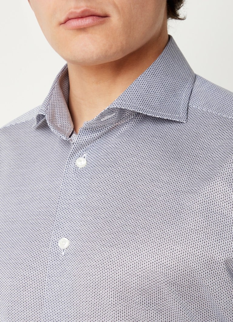 Košile Eton Regular Fit s tkanou texturou