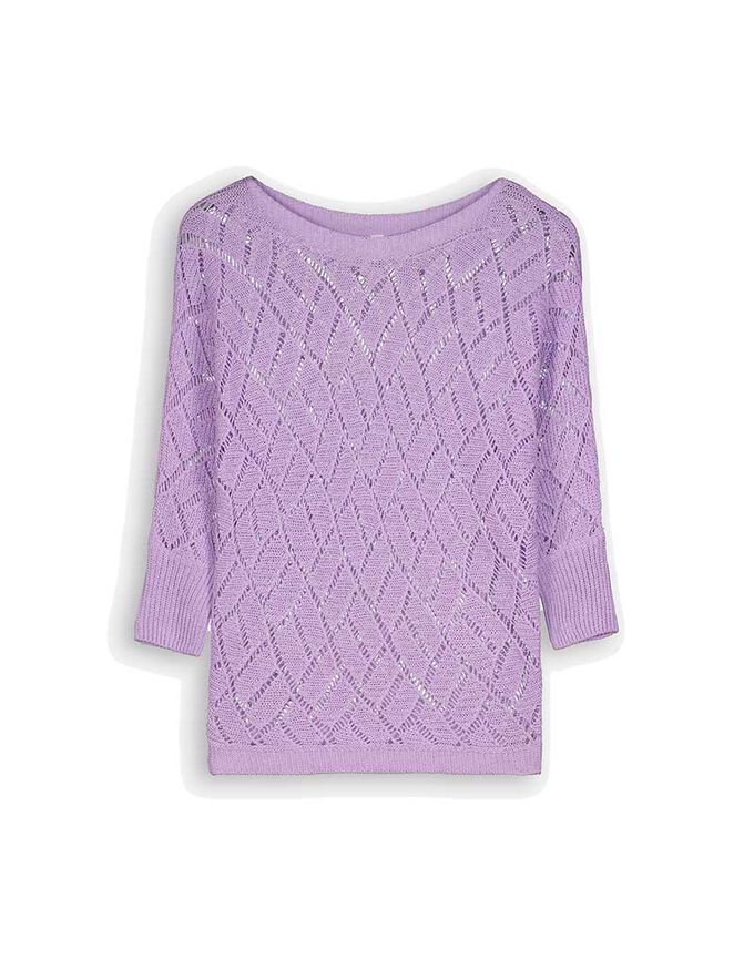 Strickpullover - Baumwoll-Mix