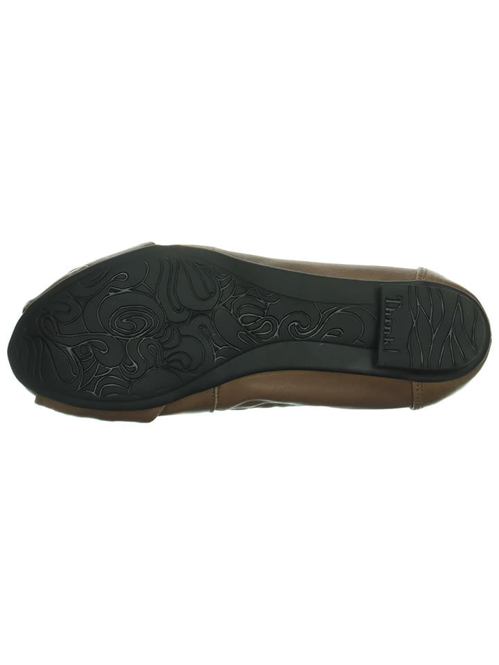 Think! Leder-Ballerinas 