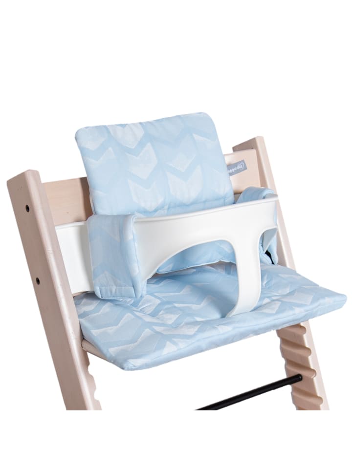 Hoppediz Kinderstuhlpolster Hochstuhl Sitzkissen Set für Stokke Tripp Trapp in Amsterdam aqua günstig kaufen onesize