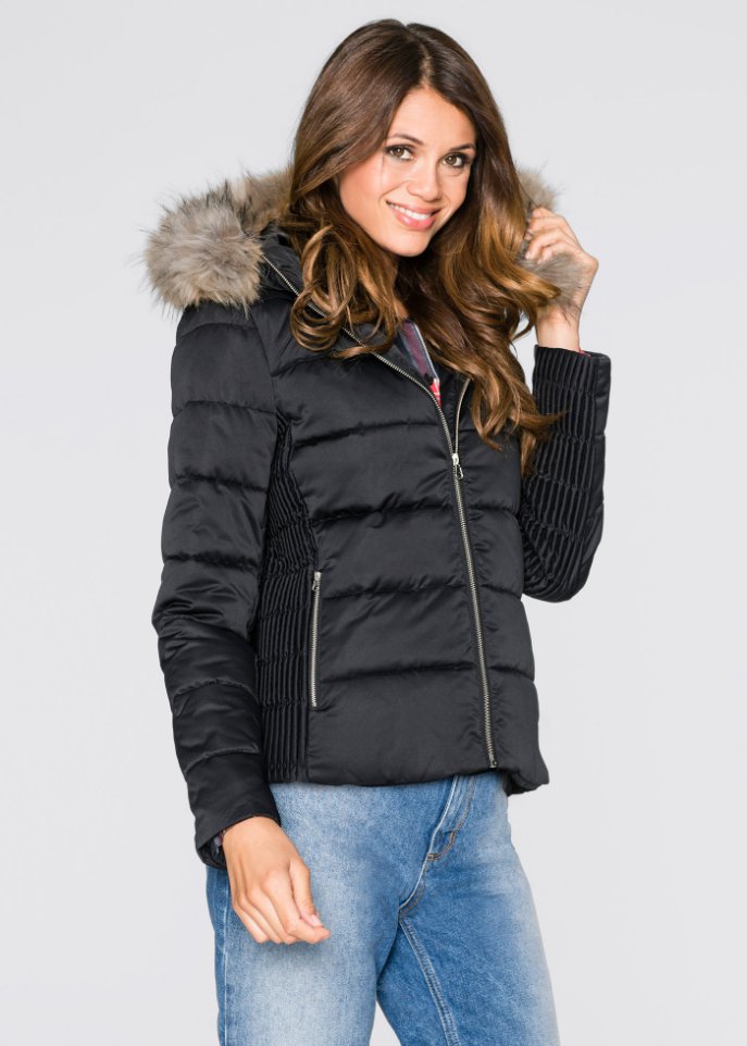 Leichte Steppjacke aus recycelt Polyester