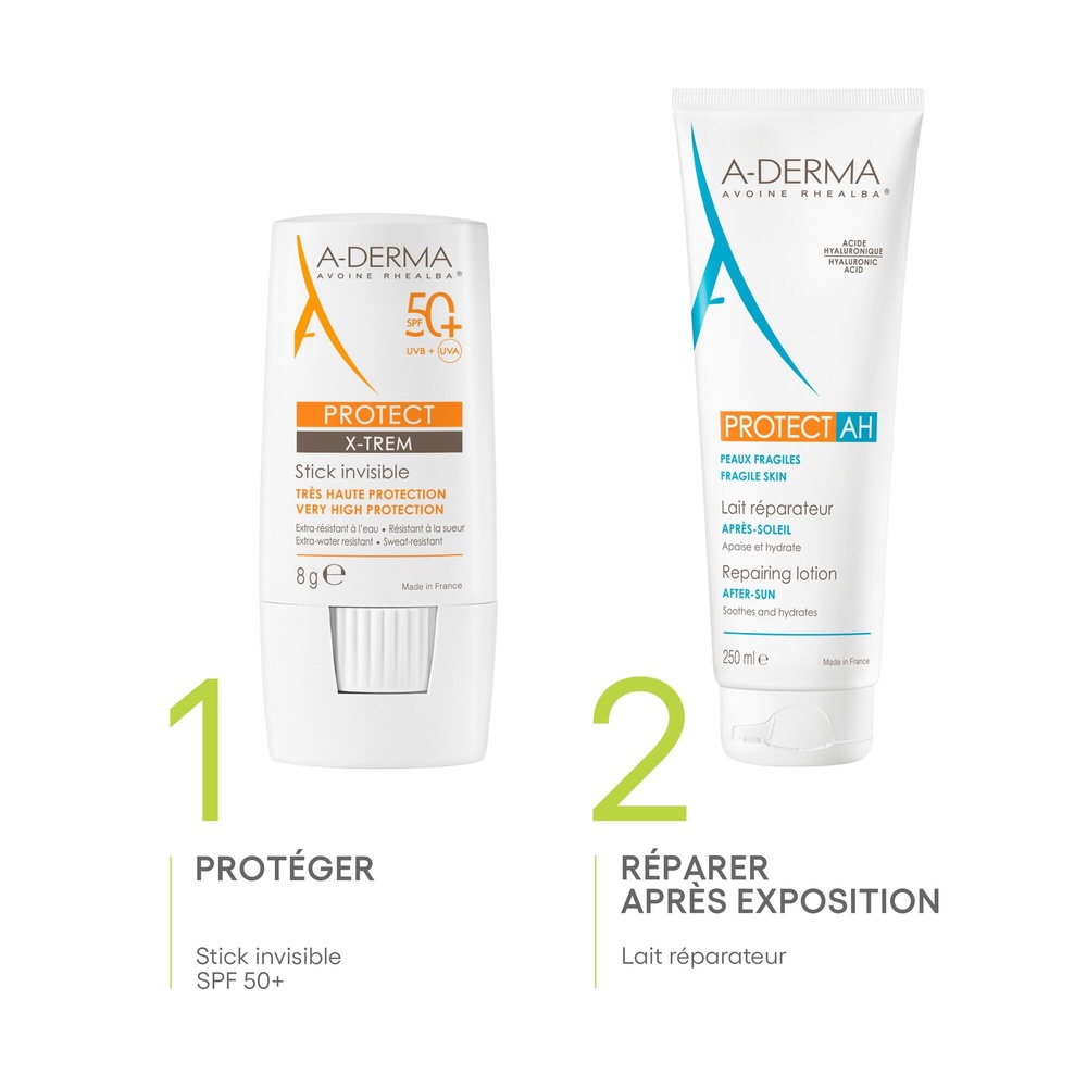 A-Derma PROTECT X-TREM - Stick invisible SPF 50+ Stick solaire