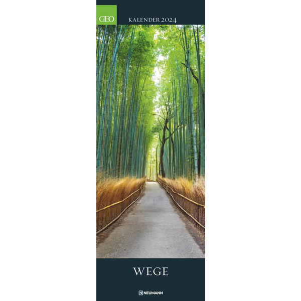 GEO WEGE 2024 - WAND-KALENDER - REISE-KALENDER - Kalender