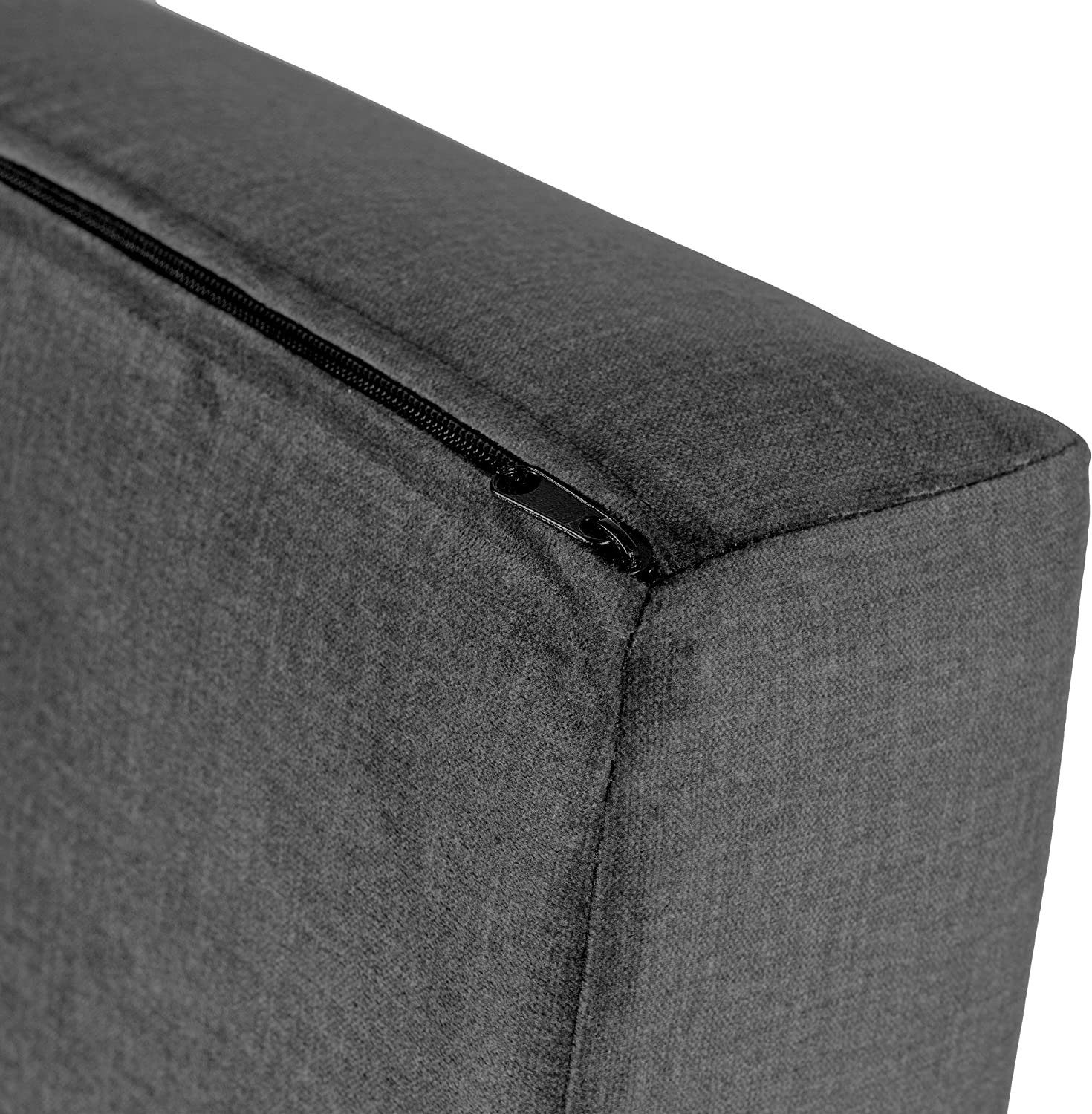 TexDeko Palettenkissen Seitenkissen oder Rückenkissen BeSmart mit abperleffekt, Farbe: nach Wahl (Rückenkissen 120cm/Seitenkissen 60cm)