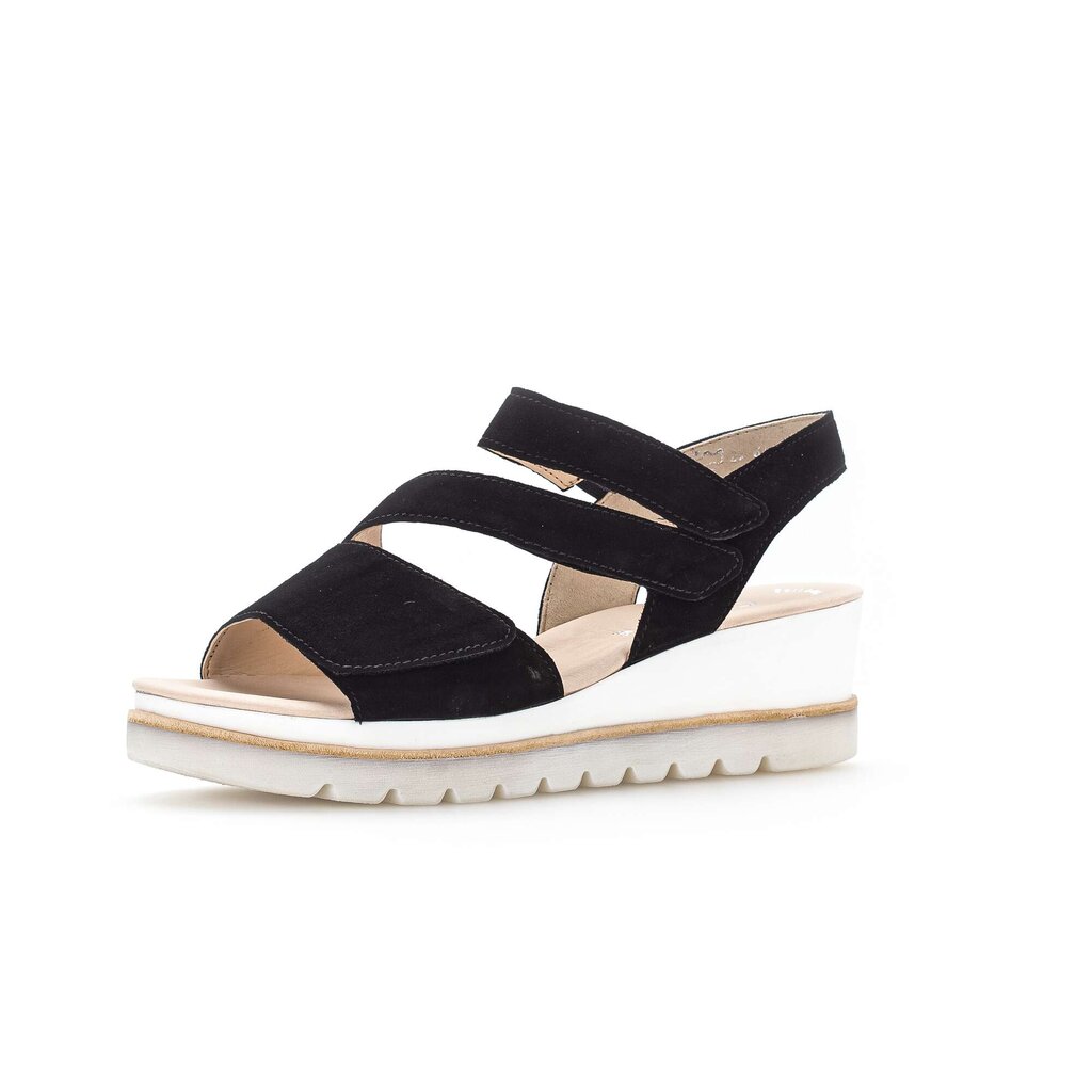 Gabor fashion Keilsandalette schwarz