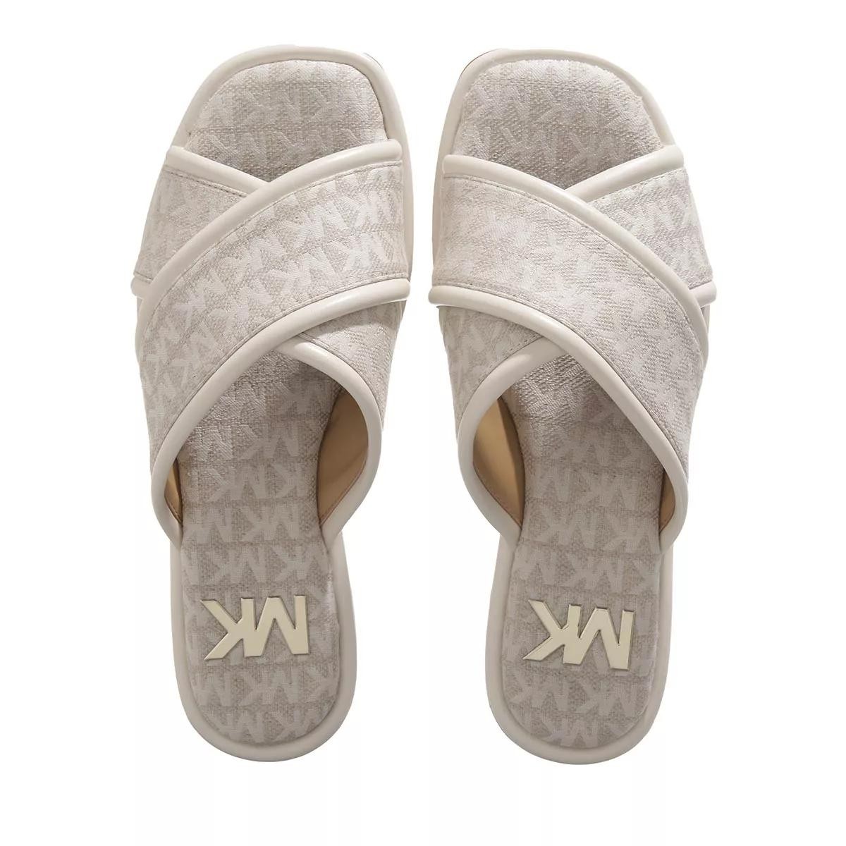MICHAEL KORS Pantoletten beige Slide