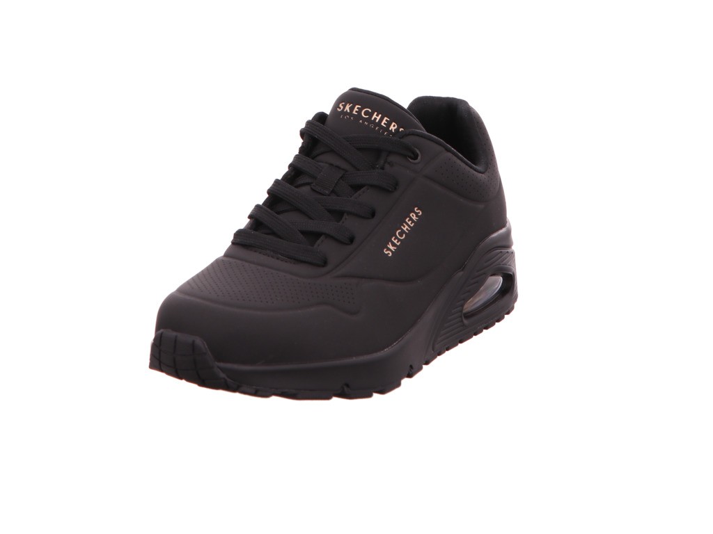 SKECHERS Freizeit Schnürer schwarz UNO STAND ON AIR