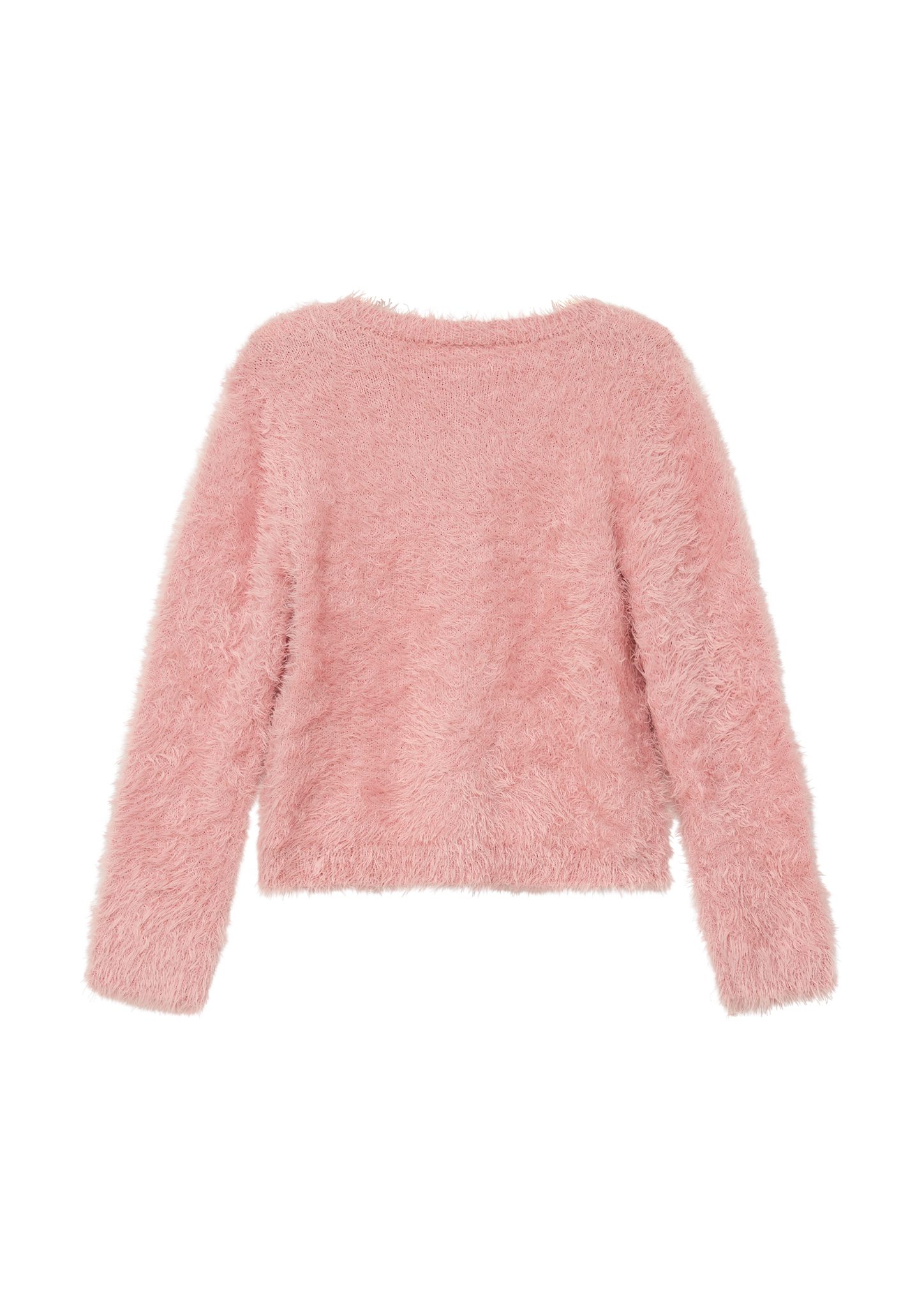 s.Oliver Strickjacke Strickjacke mit Paillettendetail Pailletten