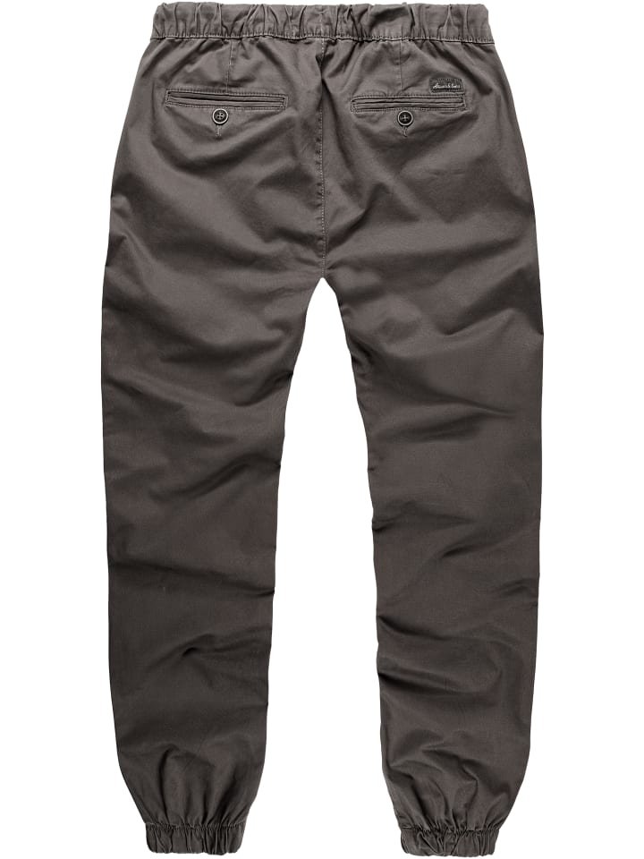 Amaci&Sons Basic Jogger-Chino NEW JERSEY in Anthrazit günstig kaufen